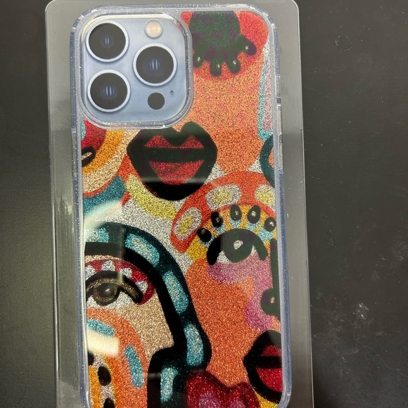 iPhone 14 Pro Max Glitter Graphic Phone Case New - Picture 4 of 9